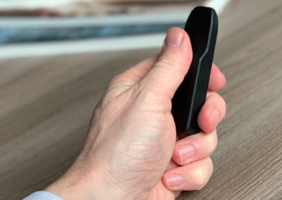 Das Design von Erl liegt perfekt in der Hand