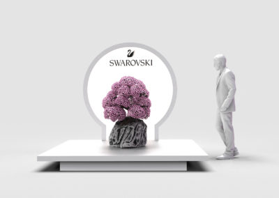 Rendering Präsentation Crystal Bonsai